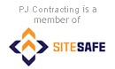 PJ Contracting is Site Safe registered